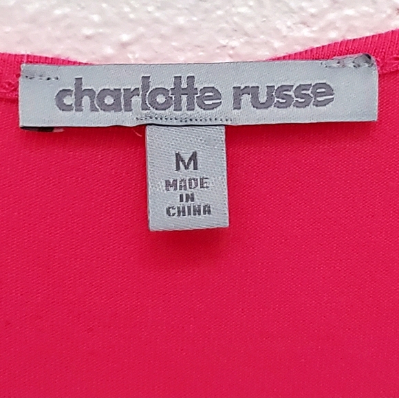 Charlotte Russe Iridescent Fuchsia Sequin Tank Top - Picture 2 of 11